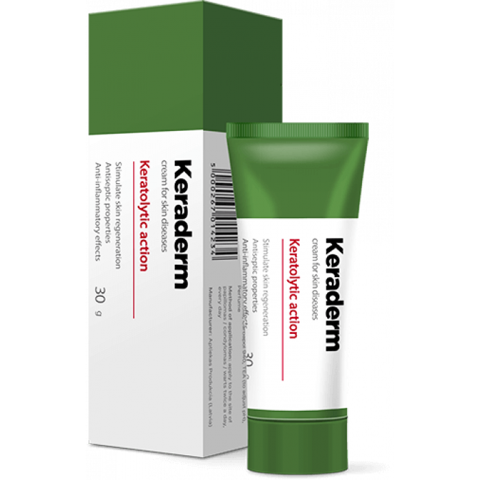 Keraderm - para problemas de pele - efeitos secundarios - como usar - Encomendar